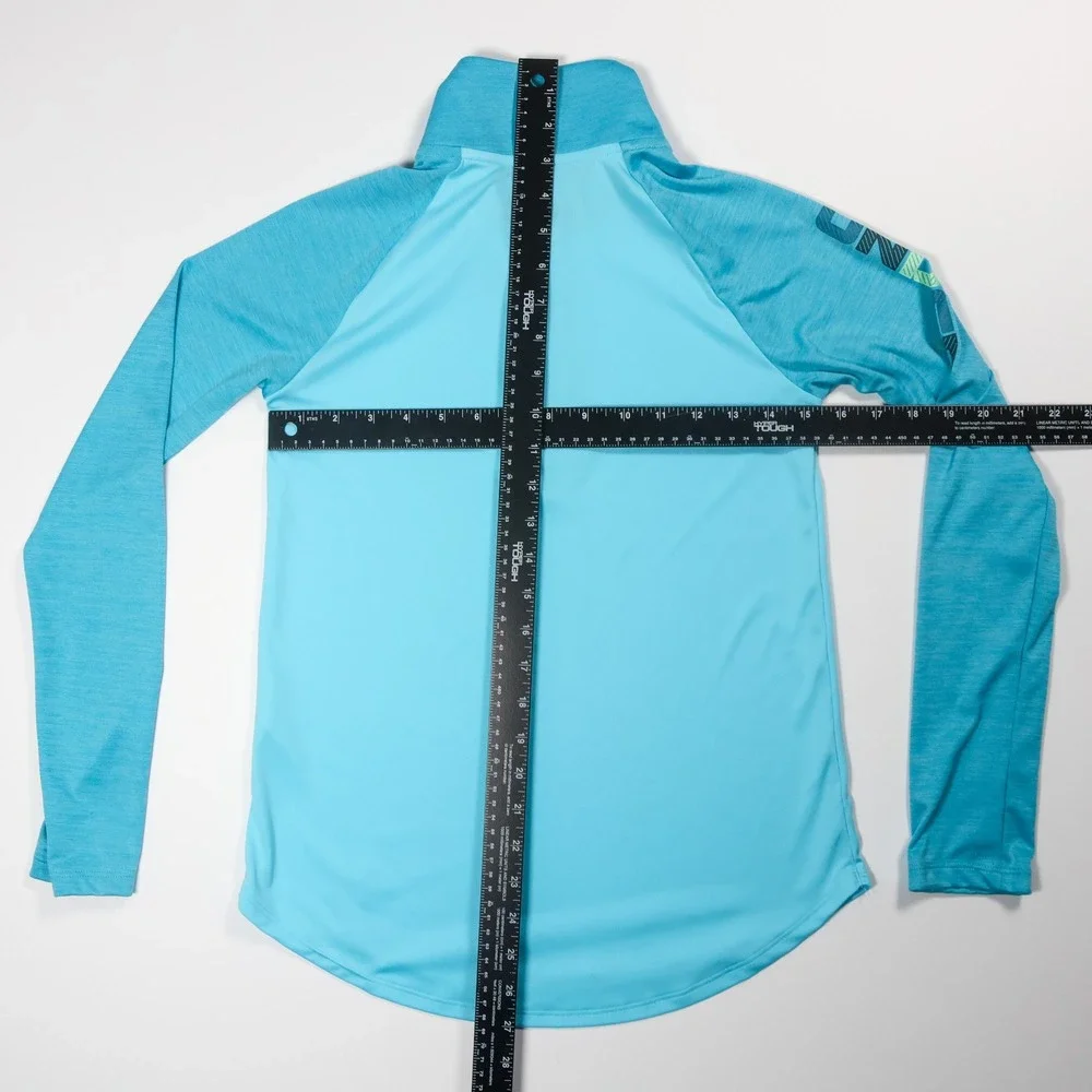 Under Armour 1/4‎ Zip Pullover Top Athletic Activewear Youth XL Loose Heatgear